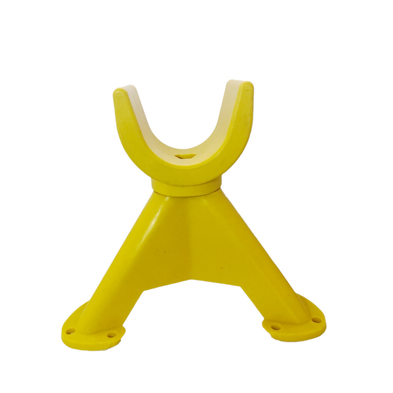 pvc玻璃钢复合塑料电缆支架工地穿线放线架托抗压固定三角小支架