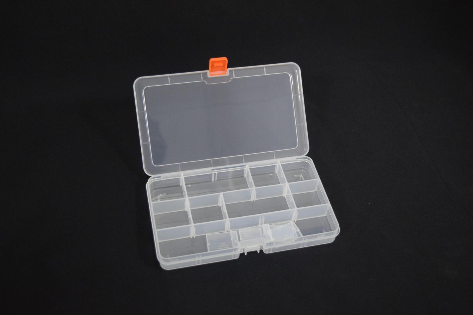 电子零件收纳盒工具盒活动格螺丝配件盒乐go小零件盒样品盒包装盒