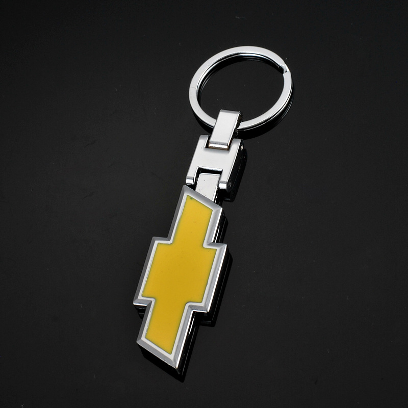 Applicable to All Kinds of Car Key Ring Wholesale H Buckle Car Metal Keychains Fashion Individual Car Logo Key Ring