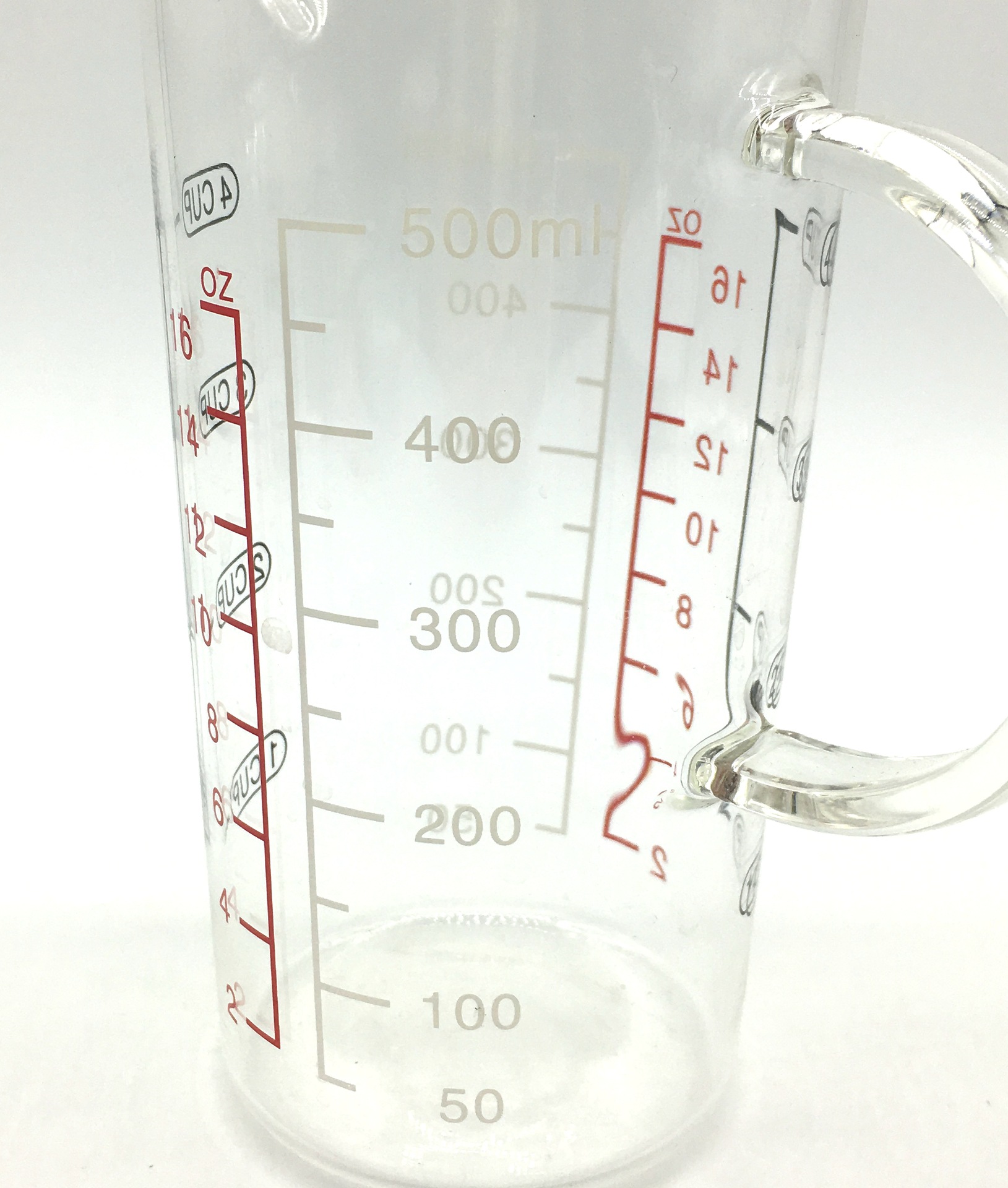 500毫升玻璃量杯 500毫升玻璃量杯 500毫升玻璃量杯