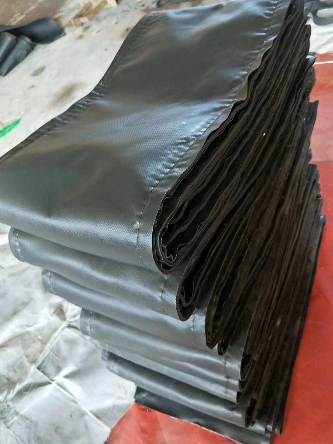 厂家生产 硅玻钛金防火布 硅胶布 硅胶防火布 硅钛合金防火布