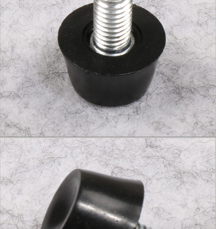 带螺丝脚垫防震橡胶机脚机箱橡胶垫调节螺丝橡胶桌凳椅橡胶减震垫