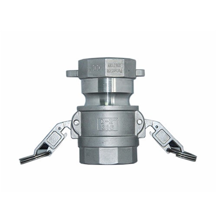 双把手凸轮紧锁快速接头自锁式camlock快速接头软管316接头