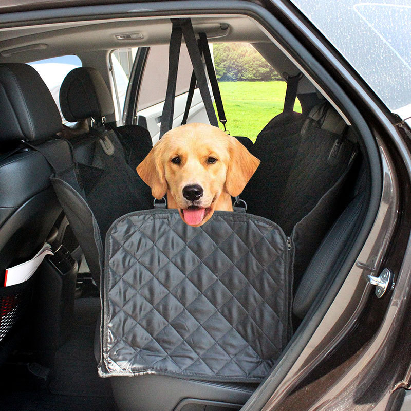 Factory Direct Sales Automotive Pet Pad Detachable Split Pet Sitting with Vehicle-Mounted Pet Mat Rear Row Waterproof Anti-Scratch Dog Bed