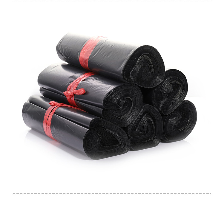 厂家直销黑色快递袋38*52 塑料打包袋加厚物流防水包装袋定制批发