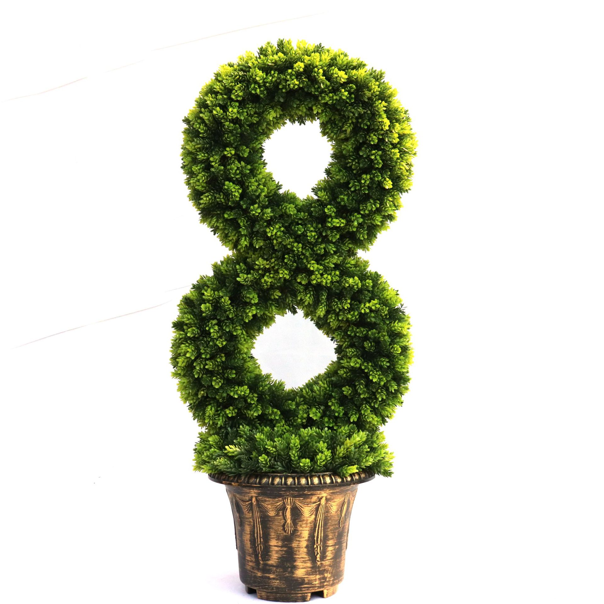Simulation Plant Plastic Grass Games Ball Encryption Milan Grass Pot Large Indoor Living Room Home Pastoral Melon Seeds Grass Green Plant