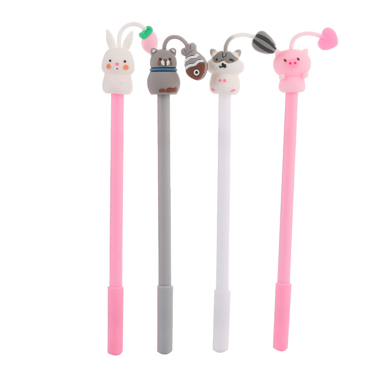 Creative Stationery Tentacle Animal Gel Pen Cute Pet Garden Ball Pen Cartoon Student Writing Exam Gel Pen