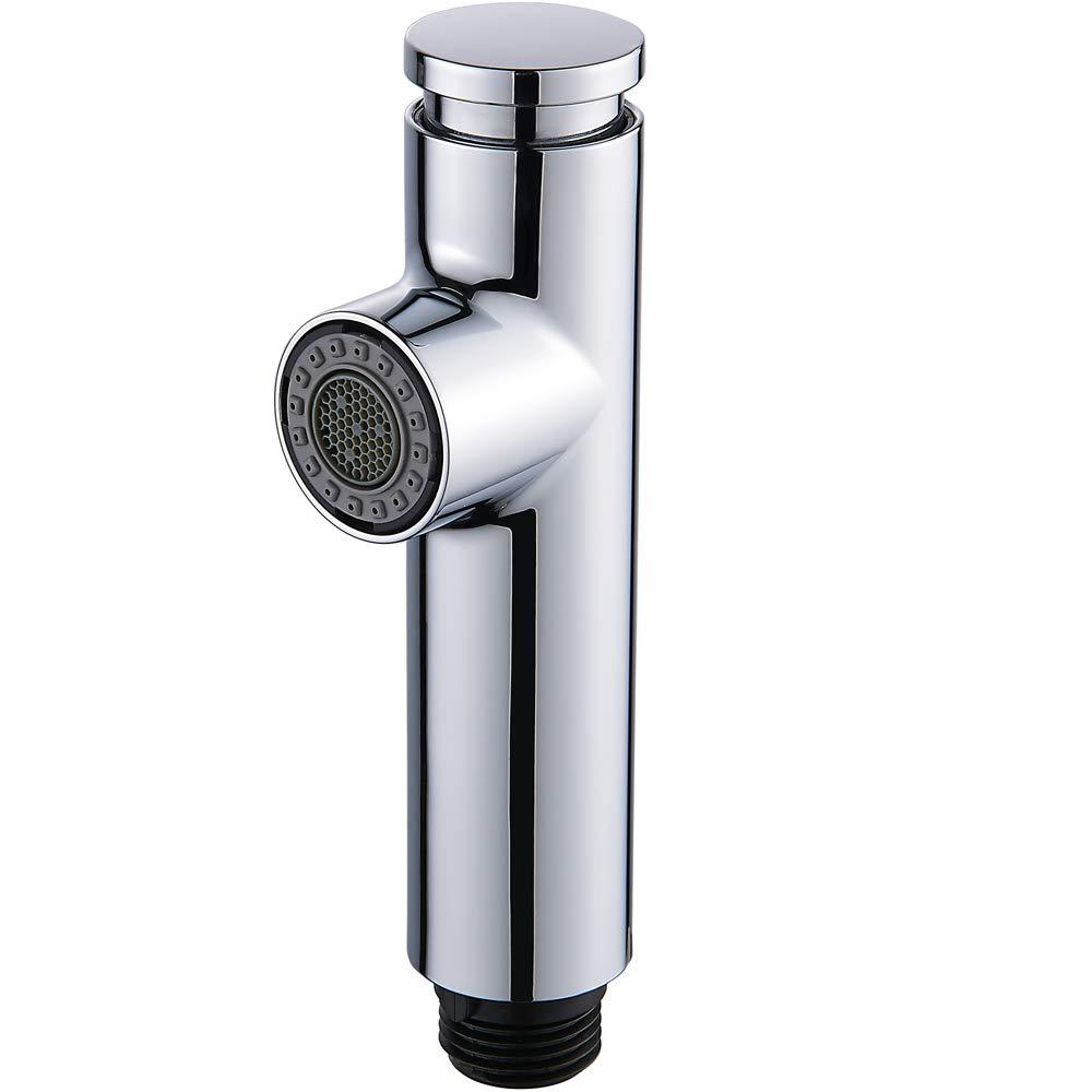 龙头花洒喷头厨房洗菜盆按键抽拉龙头喷头小花洒 两功能手持喷头