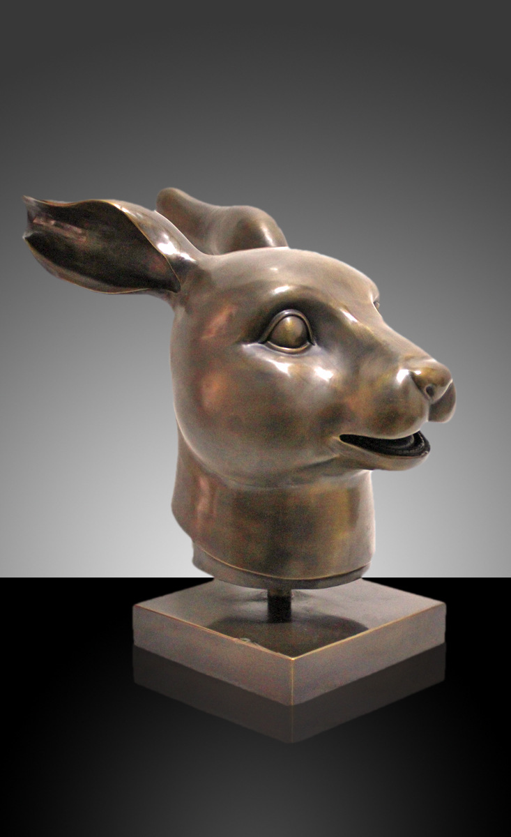 纯铜仿圆明园十二生肖兽首摆件铸铜喷水十二生肖雕塑室外水景装饰