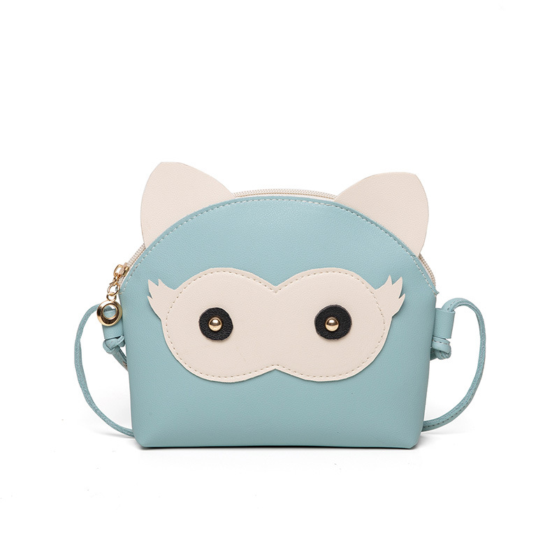 Cute Owl Shell Bag 2022 Fashion Cartoon Cute Stitching Shoulder Bag Women's Bag Personalized Mini Crossbody Bag