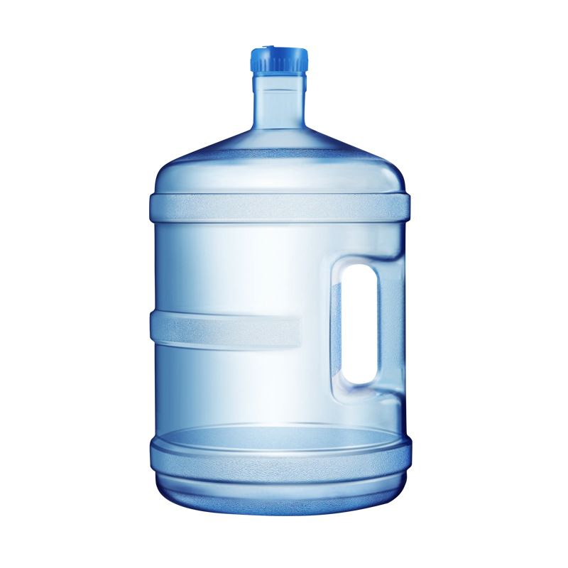 加厚pc纯净水桶 带提手家用饮水桶 户外车载储水7.5升矿泉水桶