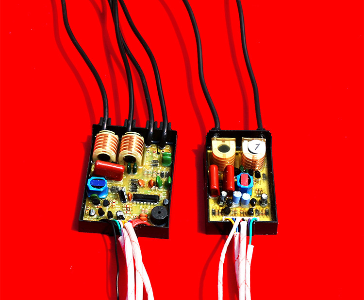 双炉煤气灶具点火器配自吸电磁阀带熄火保护脉冲天然气燃气炉配件