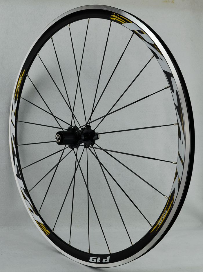 pasak培林轴承公路轮组700c 公路车轮组自行车轮11速扁条c刹v刹