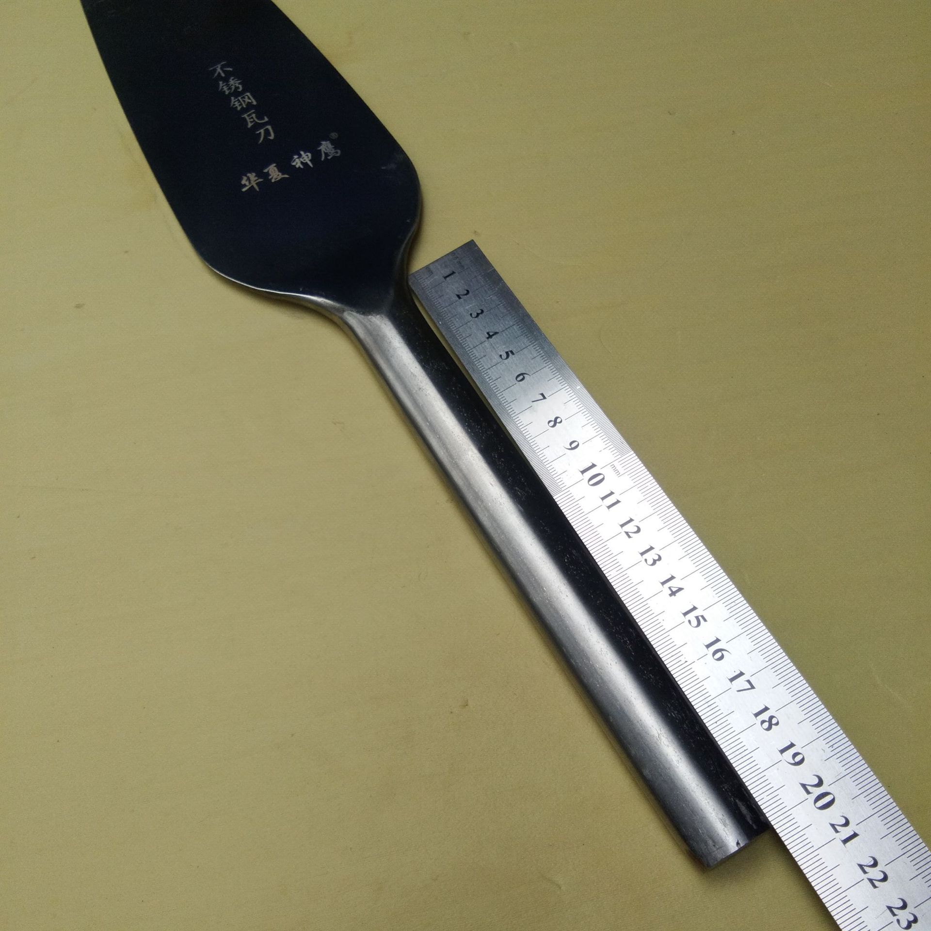 不锈钢锻打双面砖刀砌墙刀瓦刀工具砍砖泥工瓦刀瓦刀