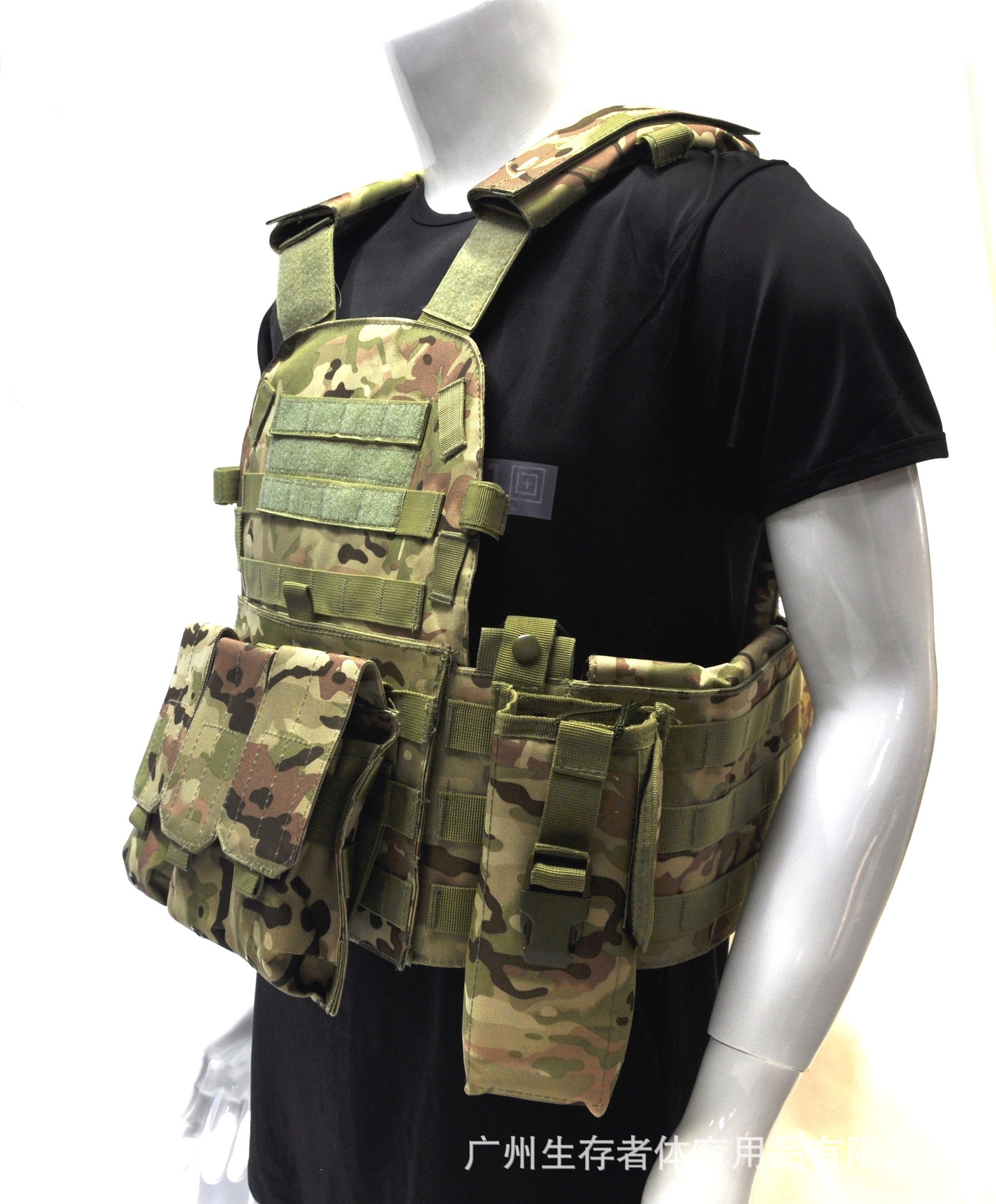 033多功能战术背心6094执行官海豹户外背心cs背心户外马甲厂家