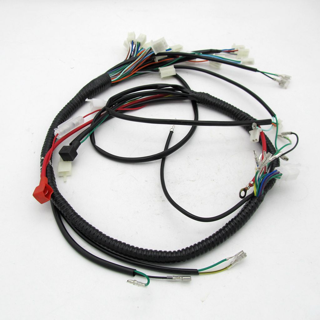 atv沙滩车总线150cc-200cc大恐龙倒三轮全车线路线束总成