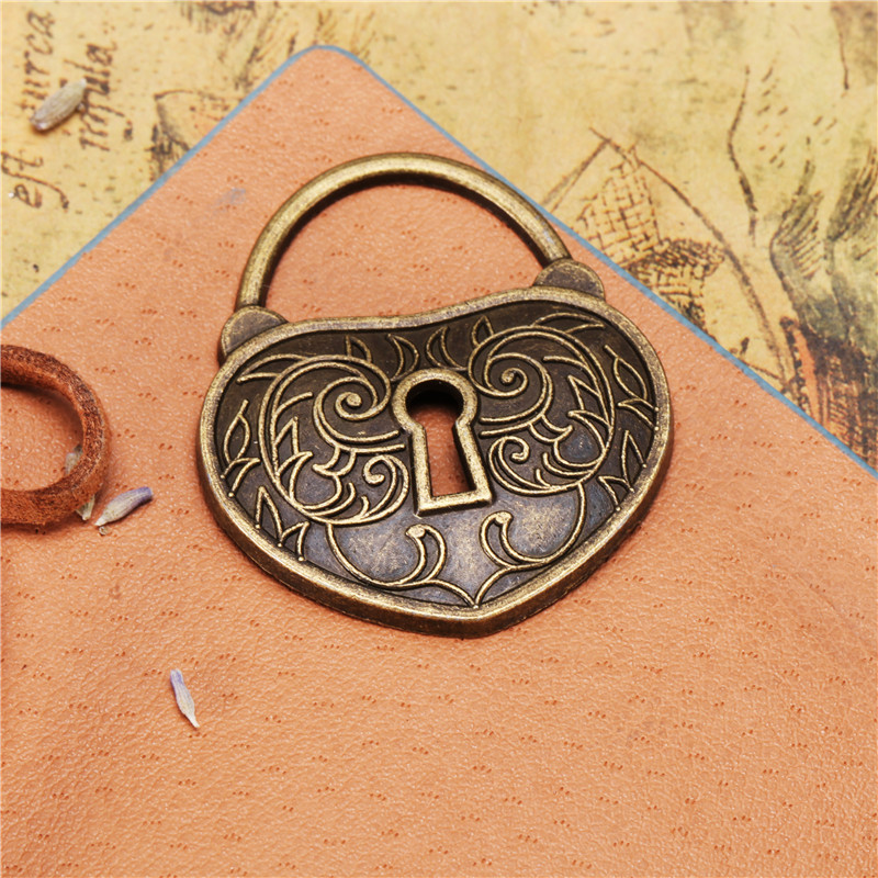 diy饰品配件 41*36mm合金大锁 复古虎头锁 zakka手工锁匙