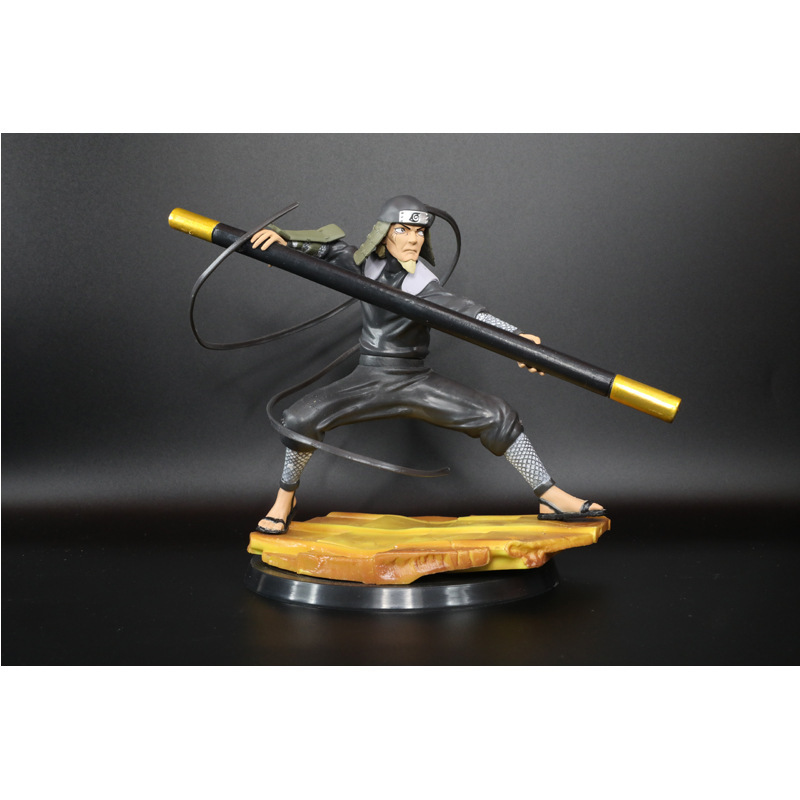 动漫玩具 火影 46代猿飞日斩剧场版 单款盒装公仔手办模型