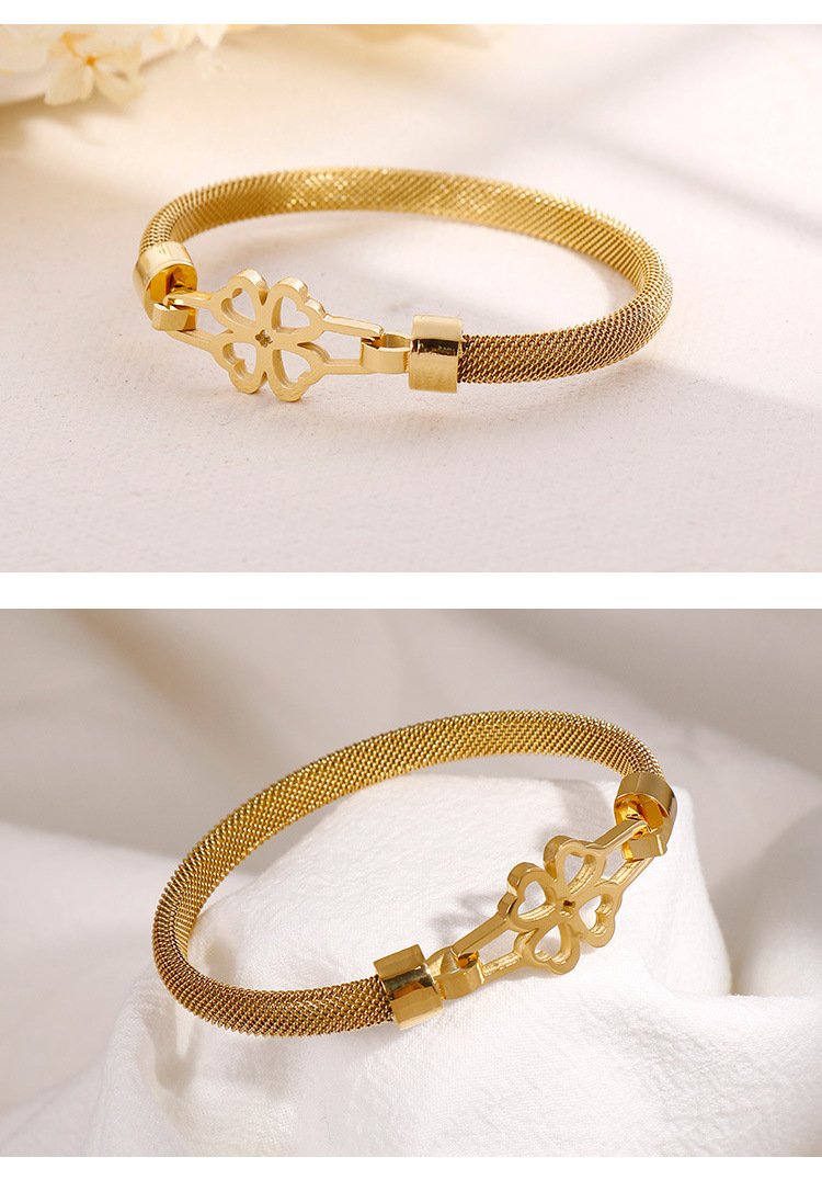 厂家直销 时尚钢丝钛钢男女通用手镯 欧美不锈钢手链手环批发