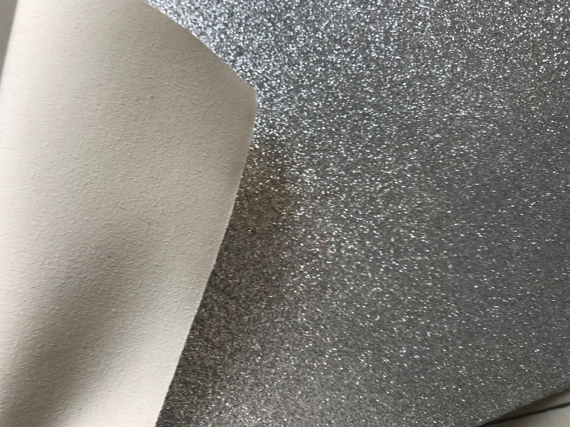 pu皮革金葱粉闪光格利特面料箱包闪光鞋材面料闪粉皮料