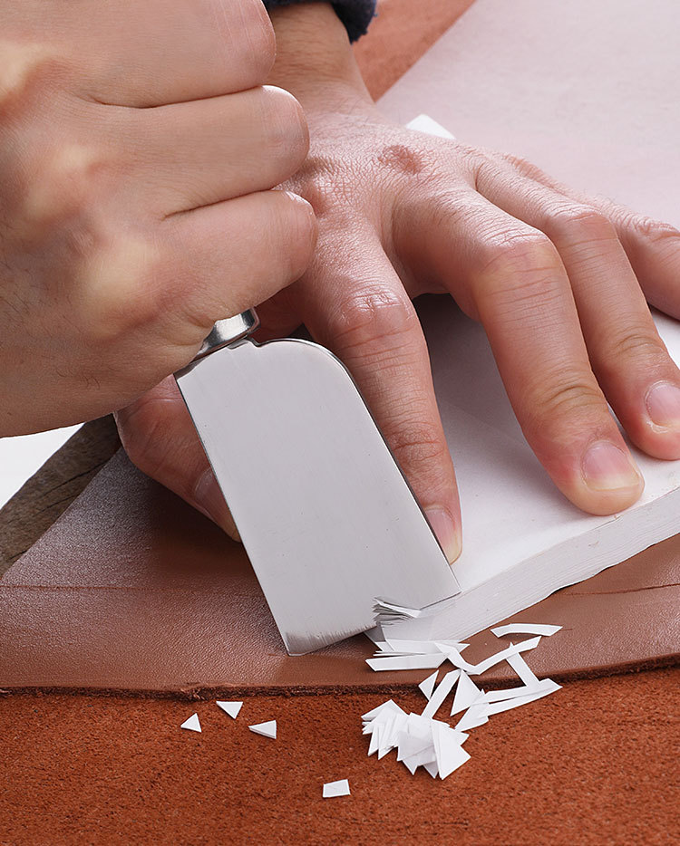 diy手工皮革工具皮革刀 不锈钢皮革裁皮刀切皮刀割皮刀皮料切割刀