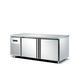 8米工作台 卧式冰柜 110v冷藏冷冻柜 食堂厨房0.7不锈钢冷柜