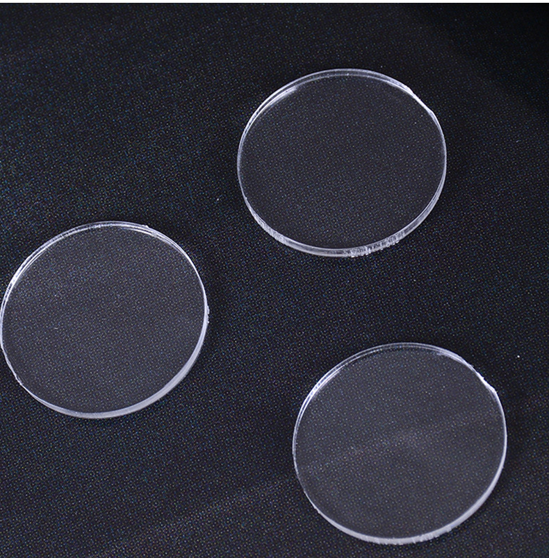 厂家直销30mm亚克力平凸透镜光学凸镜组合透镜光学凸透镜(薄)