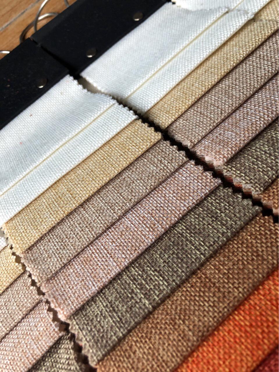 现货仿麻布料700d150平方克扎毛涂层仿亚麻手袋香包餐包工艺面料