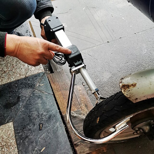 摩托车轮胎换胎工具电动车扒胎器便携式电动剥胎卸胎压胎扒胎工具