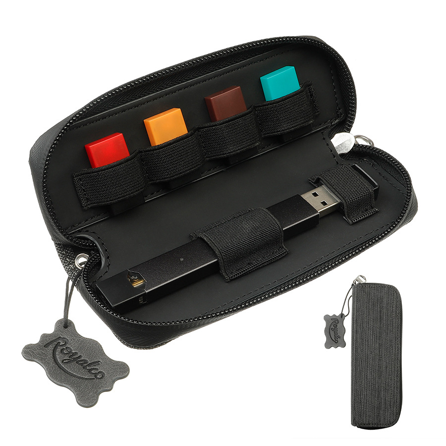 跨境货源防水juul电子烟收纳包定制布织布款适用于juul电子烟皮套