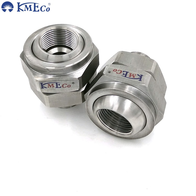 kmeco万向球接头 可调节球形接头 不锈钢球接头