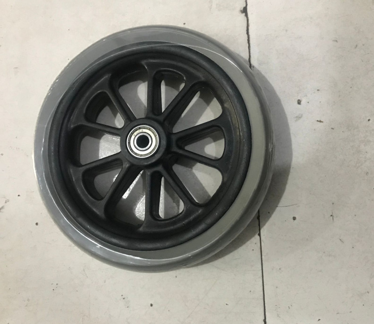 上海互邦轮椅hbg32手动轮椅前轮,互邦轮椅配件,hbg32轮椅前轮