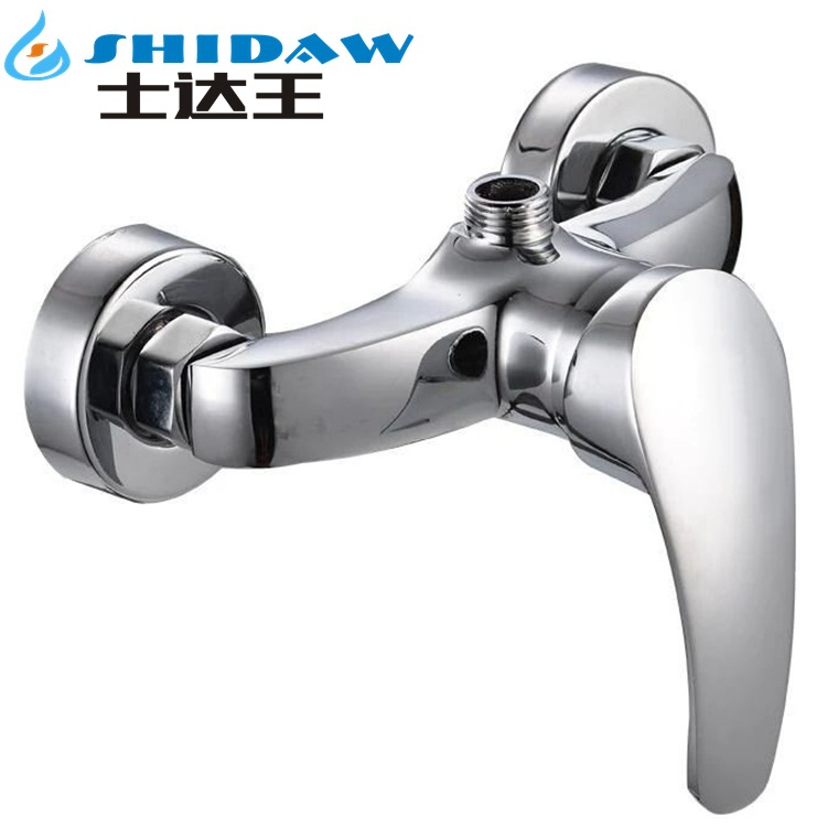 Factory Direct Sales Concealed Copper Shower Faucet Faucet Hot and Cold Faucet Shower Wall Faucet