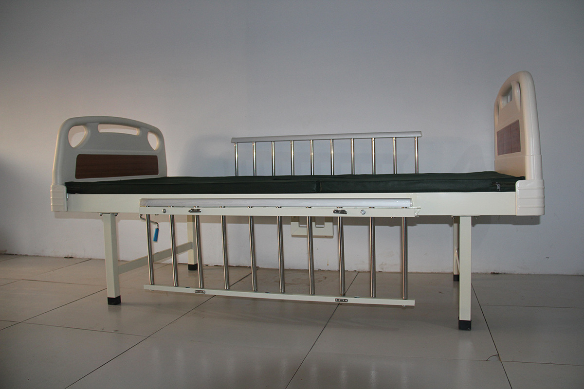 厂家批发双摇病床多功能医用护理床abs单摇床 不锈钢手动护理床