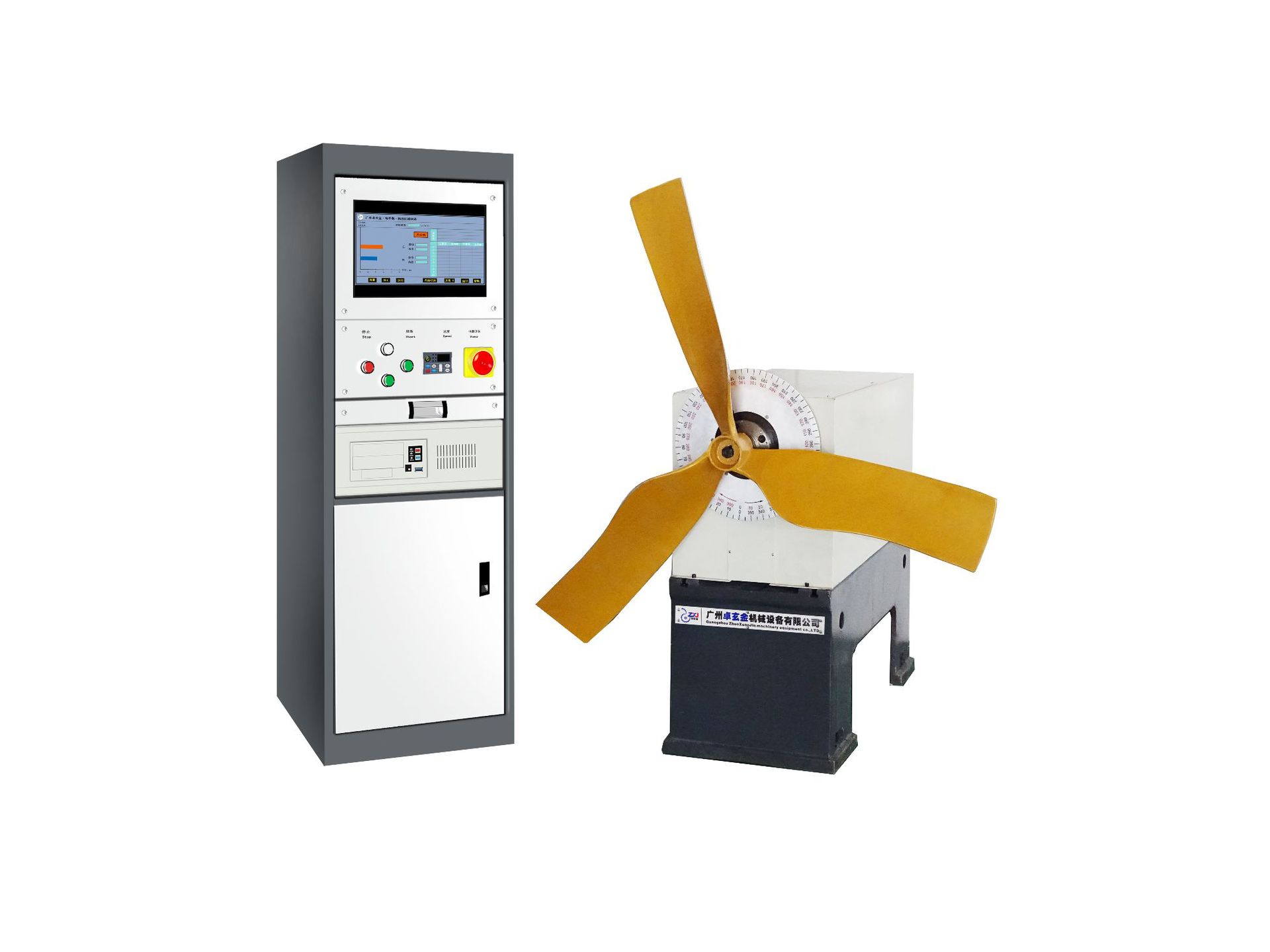 是对旋转工件进行检测,在对平衡机检测结果进行校正之后