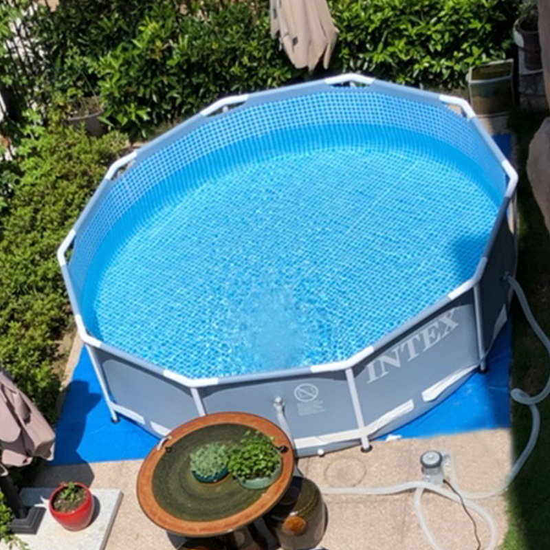 超大号家用成人游泳池圆形支架加厚儿童戏水池户外大型折叠蓄水池