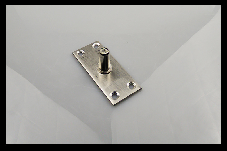 供应 地弹簧玻璃门顶轴片 不锈钢加宽门顶轴 有框门顶轴片可定制