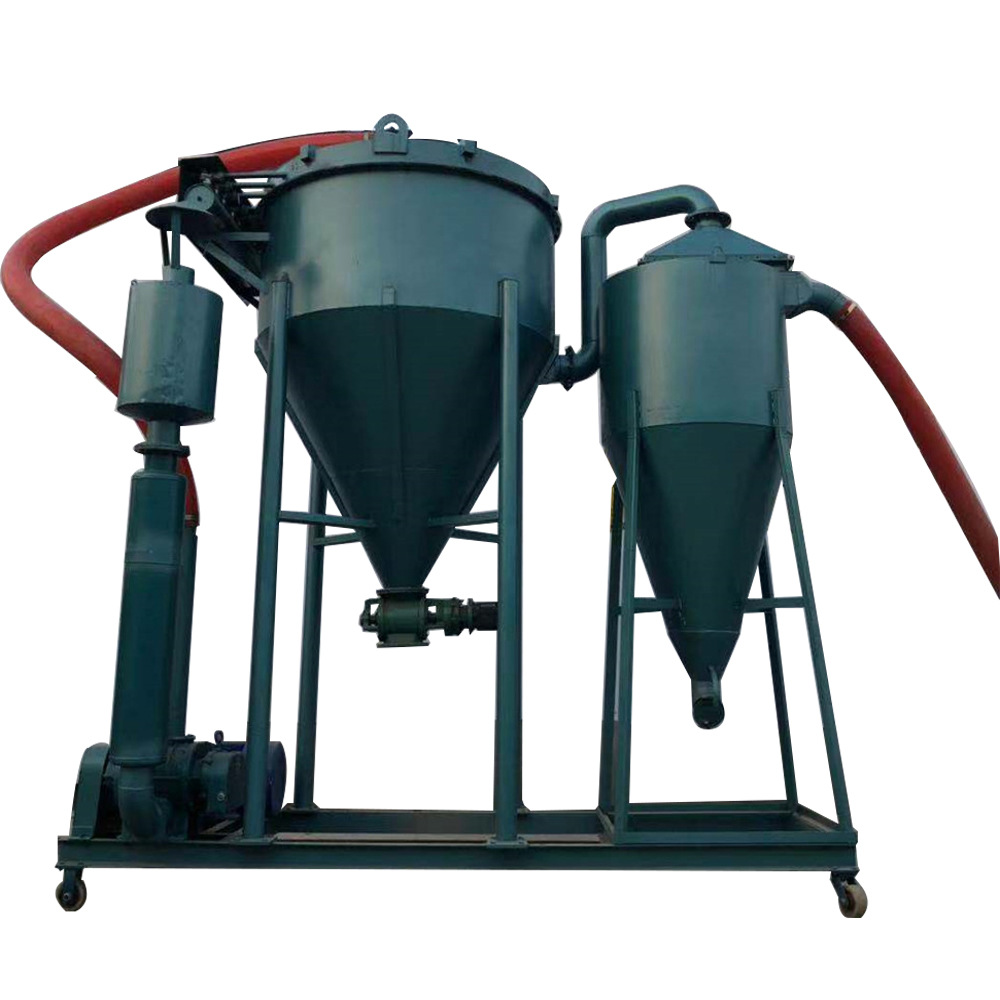 化工粉末上料用软管气力输送机 粉煤灰出库长距离气力运料机