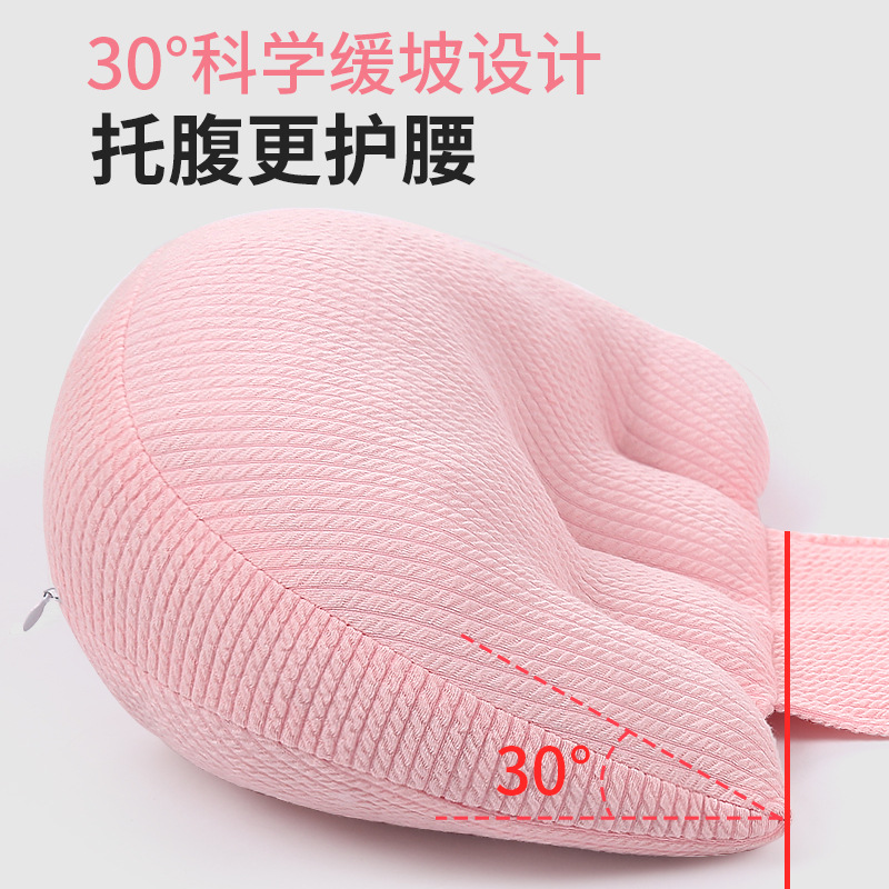 Cross-Border Maternity Waist Protection Pillow Sleeping Pillow Sleep Cotton Pillow Sleep during Pregnancy Removable and Washable Belly Support Pillow