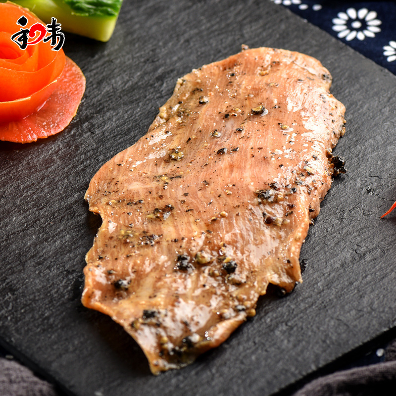 2kg装 生制黑椒鸡肉片 简餐酥炸鸡排