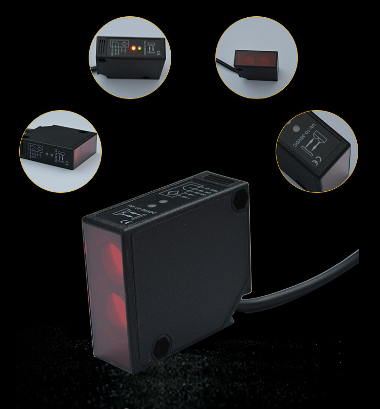 1(圆形反光板,直径φ80) 本厂生产销售各类型接近开关,光电开关,安全