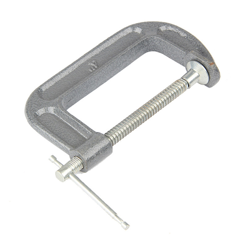 厂家直供 重型c字夹加厚加重4寸g型夹虾公码c字夹木工夹具虾弓夹