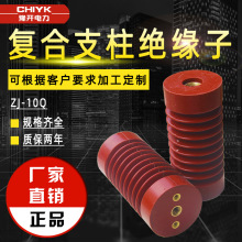 厂家直销ZJ-10Q/65*140环氧树脂绝缘子中置柜高压支柱绝缘子10kV