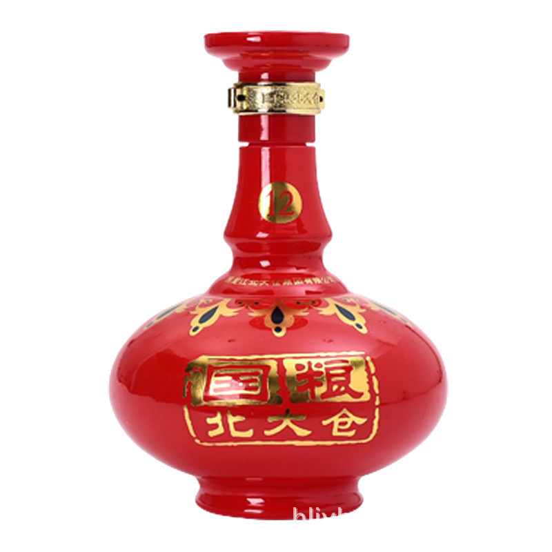 4瓶北大仓酒国粮12年白酒东北酒42度500ml 喜酒北大仓国粱12年42