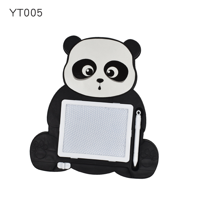 Small Size Mini Cartoon Magnetic Drawing Board Black and White Drawing Board Children's Early Education Educational Plastic Tablet Toys Wholesale