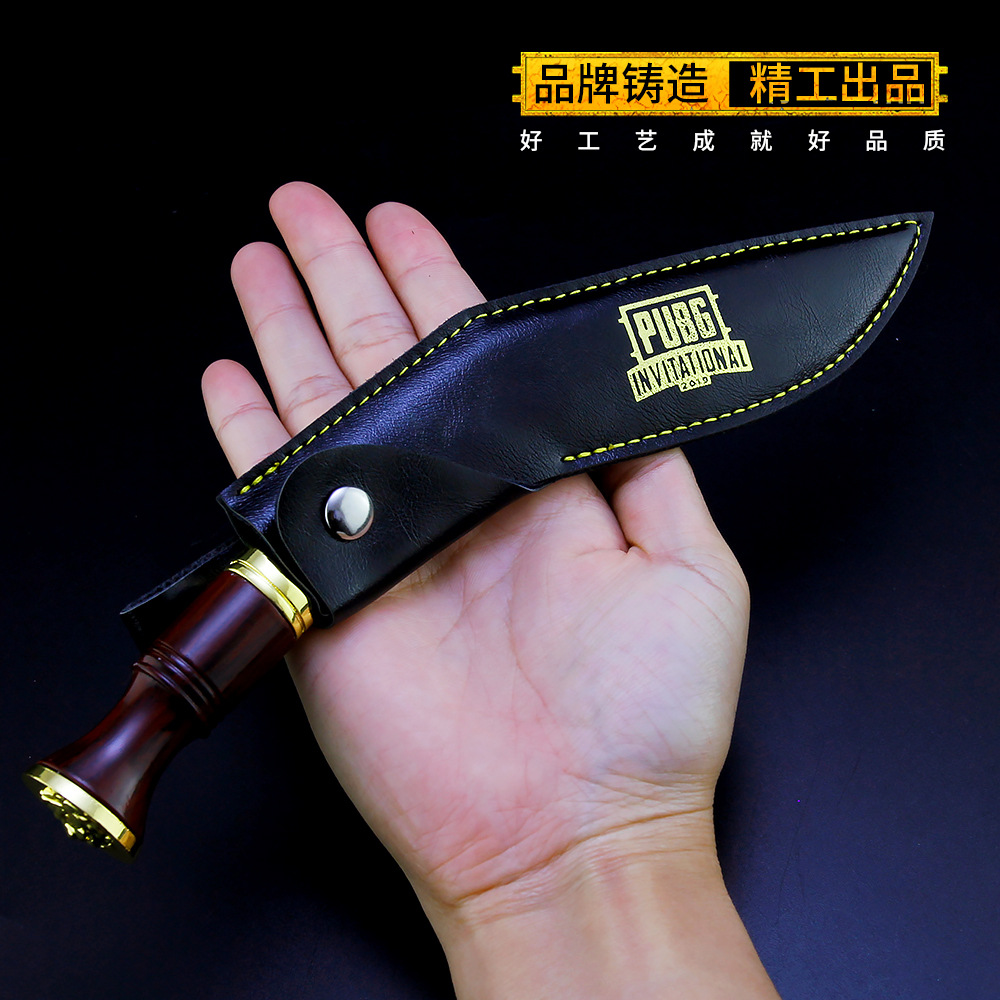 绝地求生和平-精英刺激战场游戏周边廓尔喀弯刀皮套版尼泊尔武器