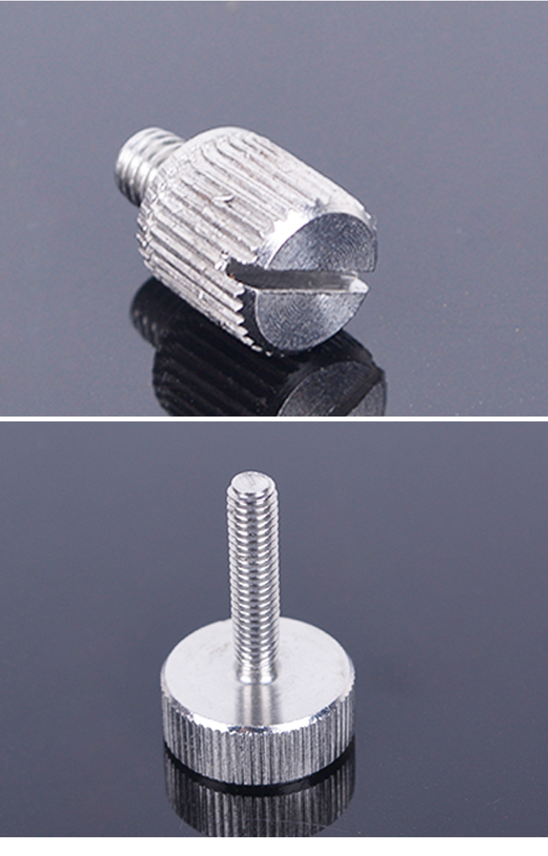 不锈钢螺钉_厂家304定制滚花螺钉/手拧广告螺丝多种规格可定做 - 阿里