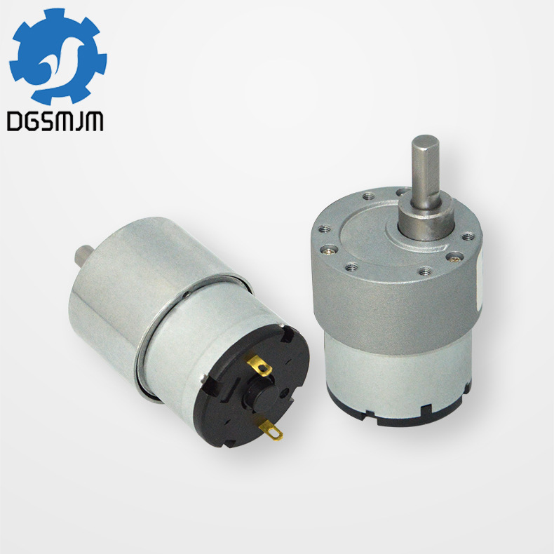 12v6v37mm减速电机智能玩具直流电机齿轮减速电机批发