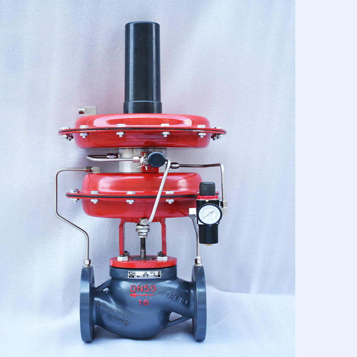 氮气微压阀 氮气减压阀 自力式微压阀 zzvp-16c dn25自力式微压阀