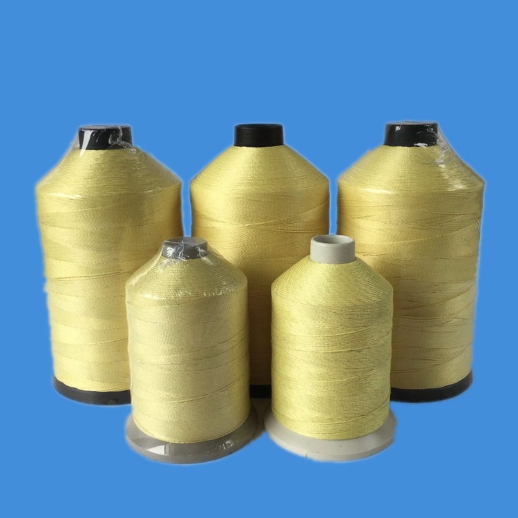 进口芳纶1414长纤耐高温抗磨缝纫线 防火服,防火手套缝制线